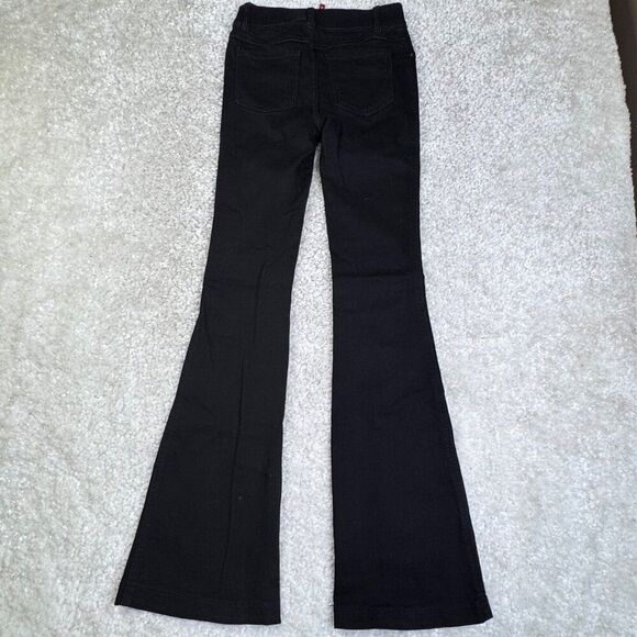 Spanx Pull On Stretch Flare Jeans Black XS - Picture 3 of 12